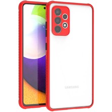 Galaxy A52 Kılıf ​​nxar Kaff Kapak-Kırmızı
