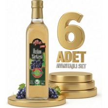 Afia Üzüm Sirkesi Cam Şişe 6X500 ml