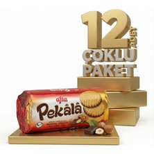 Afia Pekala Kakaolu Fındık Kremalı Sandviç Bisküvi 12X200 gr