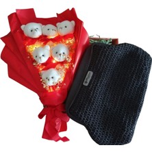 Ralin Kalp ve Ayıcık  Hediye, Hediye Seti, Doğum Günü Hediyesi, Sevgiliye Özel Hediye, Kişiye Özel Hediye, Kadına Hediye, Erkeğe Hediye, Romantik Hediye