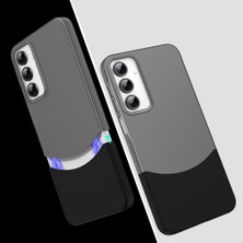 Galaxy A25 Kılıf Mıknatıslı Nxar Duble Kapak - Siyah