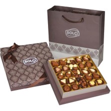 Bolçi Prestij Kutu Hediye Özel Çikolata 350 G - Şık ve Gurme Hediyelik