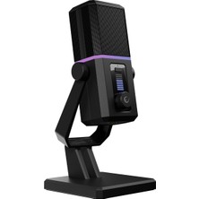 Rampage Rgb USB Ses Göstergeli Gaming Oyuncu Masaüstü Mikrofon Profesyonel Youtube Twitch Yayıncı Mikrofonu