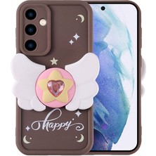 Ceponya Galaxy A55 Kılıf Kamera Korumalı Figürlü Tasarım Silikon Kapak