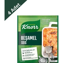 Knorr Beşamel Sos 70 G x 4 Adet - Pürüzsüz ve Ideal Kıvamlı Beşamel