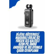 LaraTech Kablolu Kulak Içi 5.2 Makaralı Titreşimli Bluetooth Kulaklık