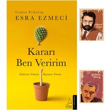 Destek Yayınları Esra Ezmeci Kitapları - Kararı Ben Veririm - Not Defterli özel seti Esra Ezmeci