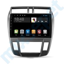 Maygo Myg-6/64 Serisi Honda City 2009-2011 Model Uyumlu 6 GB Ram 64 GB Hafıza  Carplay Android Auto Destekli Multimedya Navigasyonlu Teyp