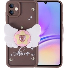 Ceponya Galaxy A05 Kılıf Kamera Korumalı Figürlü Tasarım Silikon Kapak