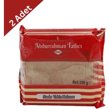 Abdurrahman Tatlıcı Sade Tahin Helvası (300 G) X2 Adet - Sadelikten Gelen Saf Tahin Lezzeti