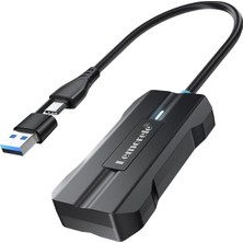 Lemorele P80, 2'si 1 Arada Kablosuz Carplay ve Android Auto Adaptörü - Kablolu Bağlantıyı Kablosuza Çevirci