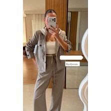 Tasarım Alt Üst Denim Takım