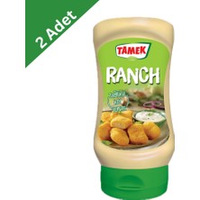 Tamek Ranch Sos 240 G x 2 Adet - Sarımsaklı ve Yoğurt Aromalı Çıtır Sos