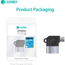 Coteci Mini Type-C To HDMI Dönüştürücü Adaptör 4K 30Hz Telefon Bilgisayar Tv Projeksiyon Görüntü Aktarıcı