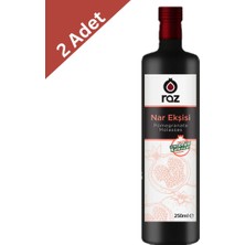 Raz Nar Ekşisi 250 ml x 2 Adet - Yoğun Kıvamlı ve Doğal Nar Ekşili Sos