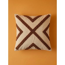 Maharat Etnik Desenli Tasarım Punch Yastık Kırlent Kılıfı