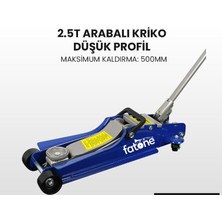 Fatone 2,5 Ton Arabalı Kriko Düşük Profil