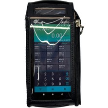 Pax A910SF Android Yazarkasa Pos Çantası – Şeffaf Ekranlı, Darbe Korumalı Profesyonel Kılıf