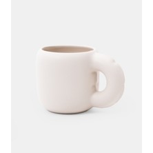 Home Studyo Gaston-Bone Matte Kırık Beyaz Seramik Kupa