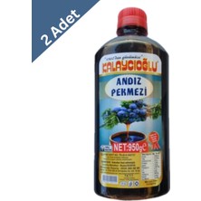 Kalaycıoğlu Andız Pekmezi 950 G x 2 Adet - Doğal ve Katkısız Geleneksel Pekmez