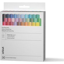 Cricut Crıcut 2011936 Joy Kalıcı Ince Uçlu Kalem Seti 0.4mm 30LU Paket Ultımate