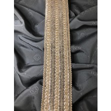 Dekoratif Simli Bant Şerit, 10 Metre, KOD-P91