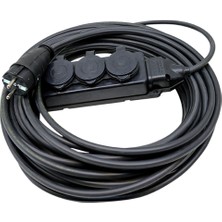 İNWATT Elektrikli Araç Şarjı Için ( 3 Metre) Uzatma Kablosu 3x2.5 Ttr Tam Bakır Tse Li Seyyar.