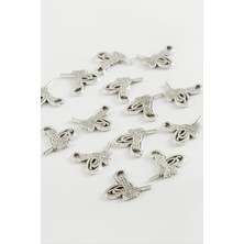 Zero Land Snmswrld Tuğra Tesbih Püskül Aparatı 50 Gram-Gümüş Rengi