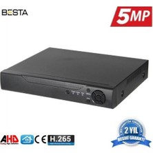 Urfakent 8 Kanal Ahd 5mp H265 Dvr Kayıt Cihazı Xmeye KD-808HD