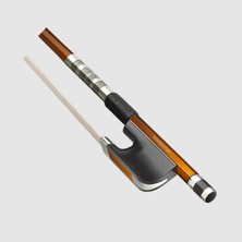 Coda Bow Aeroc Marquise Aero Yuvarlak Topuk Karbon Çello Arşesi | Ergonomik Yuvarlak Topuk ile Rahat Tutuş Profesyonel Çello Performans Standardı