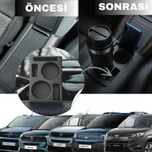 Zetoto Rifter Proace Çity Combo Doblo 5 Berlingo Konsol Düzenleyici Bardaklık
