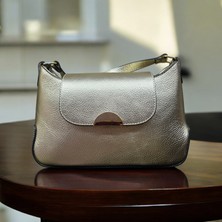 Valvic Hakiki Deri Şık Günluk Çapraz Çanta