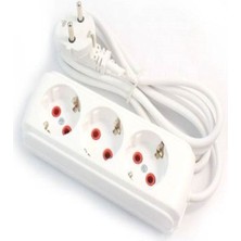 İNWATT 20 Metre 3x2.5 Ttr Kablolu 3 Lü Grup Uzatma Ara Kablosu