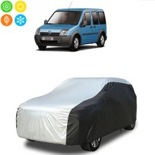 AUTOES Ford Tourneo Connect 2008 Model Branda Araba Brandası Oto Branda Gri-Siyah