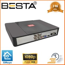 Urfakent 4 Kanal 1080N Tek Sesli Hibrit Dvr Kayıt Cihazı KD-204