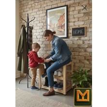 Medet Mobilya Ahşap Ayakkabılık Bank