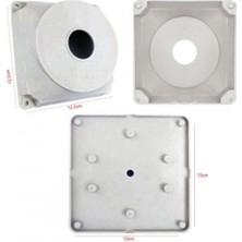 Urfakent Beyaz Kare Buat Kamera Montaj Kutusu Taban Dahil 100LÜ Paket