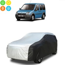 AUTOES Ford Tourneo Connect 2009 Model Branda Araba Brandası Oto Branda Gri-Siyah