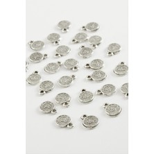 Zero Land Snmswrld Tuğra Tesbih Püskül Aparatı 50 Gram-Gümüş Rengi