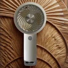Akıllı Durak Ad  USB ile Şarj Olabilen 3 Ayarlı Fan Modlu Çanta Tipi El Fanı