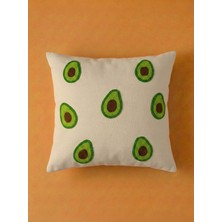 Maharat Desenli Tasarım Punch Yastık Kırlent Kılıfı