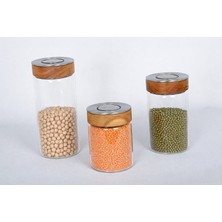 Arow 3 Lü Cam KAVANOZ(1300 Ml, 1000 ML,700 Ml)