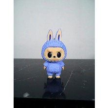 Shoplaza Labubu Anahtarlık Lila Renk Figür 13 cm Kaliteli -