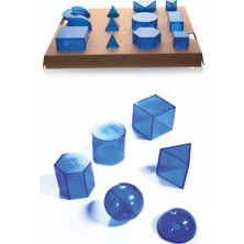 Edulab GEOMETRİK ŞEKİLLER TAKIMI 12 PRÇ (5 CM BÜYÜKLÜK)