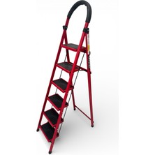 Daimer 6 Basamaklı Katlanır Kaymaz Geniş Basamaklı Merdiven