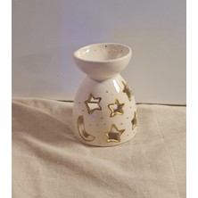 Senseoftouch Tealigt Mumluk  Buhurdanlık El Yapımı Seramik