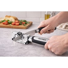 Ivory Girit Taşlı Paslanmaz Çelik Bıcak Bileyicisi BZD-738