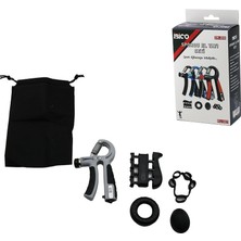 Savarga 5pcs El Spor Aletleri Seti El Yayı - Halka - Yumurta - Geçmeli Parmaklık - Yaylı Parmaklık (4801)