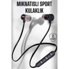 Sepetink Kablolu Mıknatıslı Sport Kulaklık Bluetooth Bağlantılı