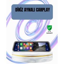 Flamex Ön Arka Kameralı Dokunmatik Dikiz Aynası 170° Geniş Açı